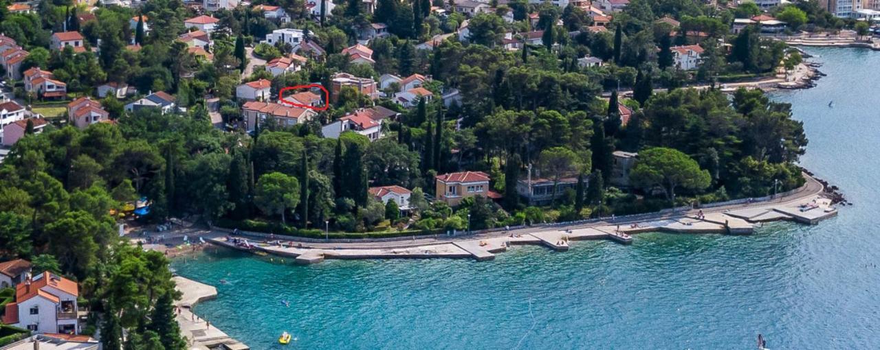 Apartment Aquamarin, Blizu Mora S Pogledom Na More, Za Do 6 Osoba Malinska Eksteriør bilde